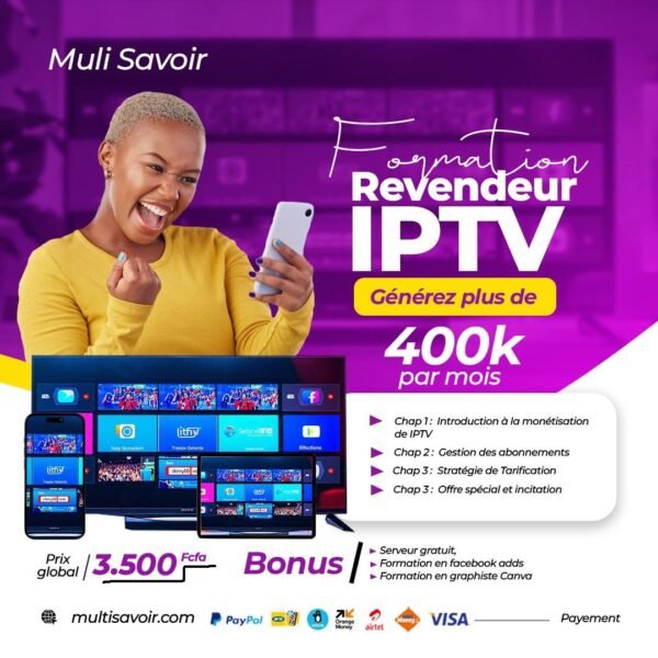 FORMATION REVENDEUR IPTV