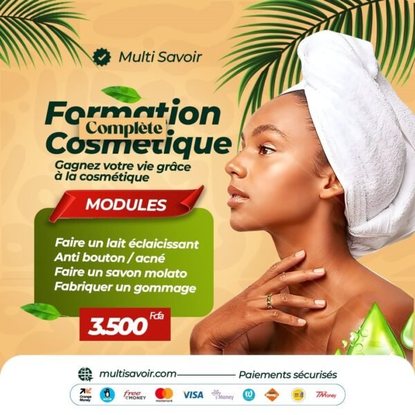 Formation Complète en Cosmétique